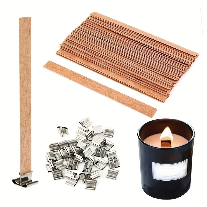 Candle Making Kit Beeswax - 30pcs 클립 기본 공예 고리 버들