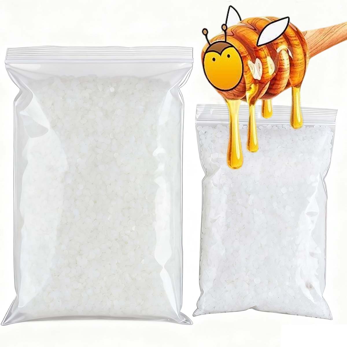 Candle Making Uk - 200g-1000g 백색 밀랍 순수 천연 과립형