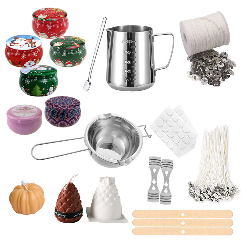 Candle Making Kit For Kids - 1 세트 양초 만들기 키트 붓는