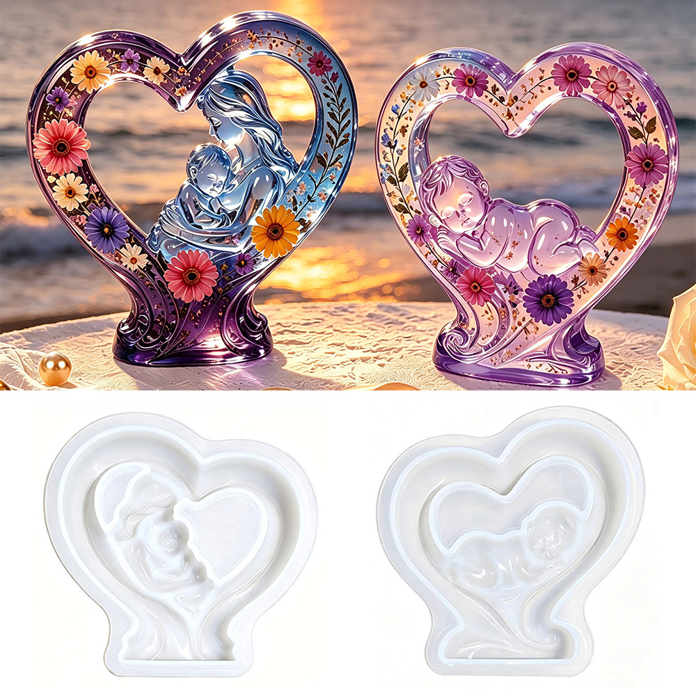 Candle Making Kit For Kids - 사랑스러운 어머니와 아이 실리콘 몰드 DIY