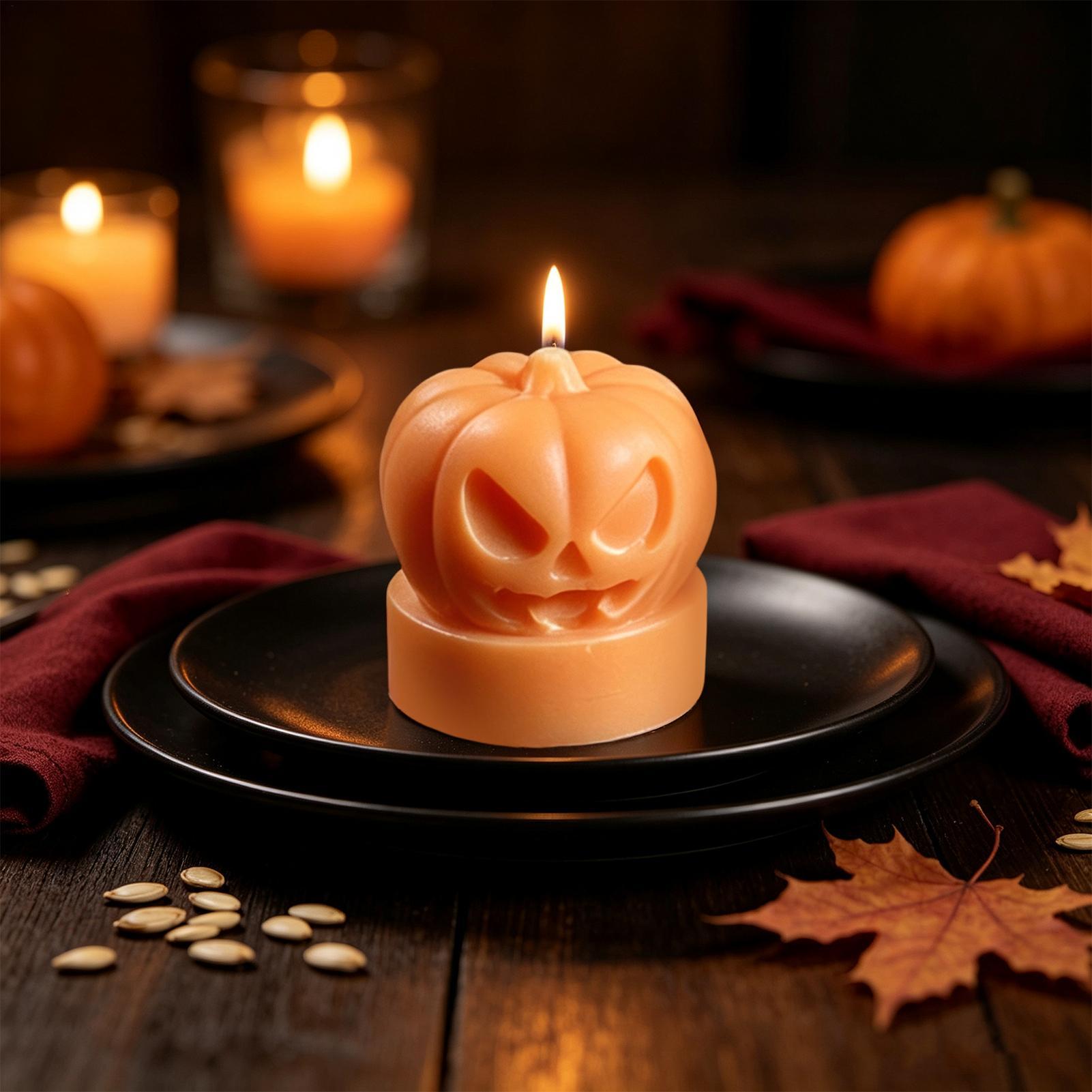 할로윈 호박 양초 몰드 3D 호박 모양 장식 제작 주조 - Candle Making Workshops 리뷰 및 가격