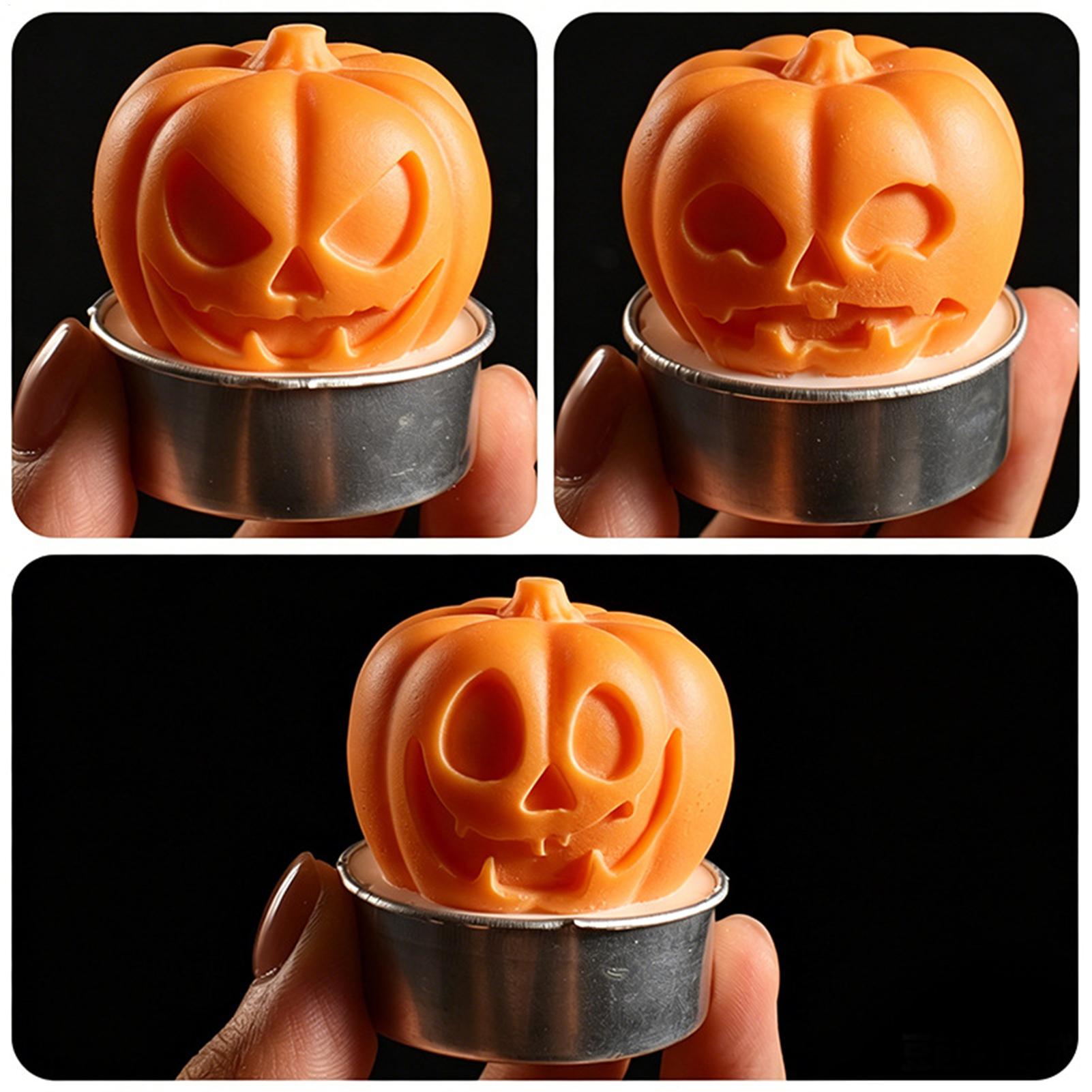 할로윈 호박 양초 몰드 3D 호박 모양 장식 제작 주조 - Candle Making Workshops 리뷰 및 가격