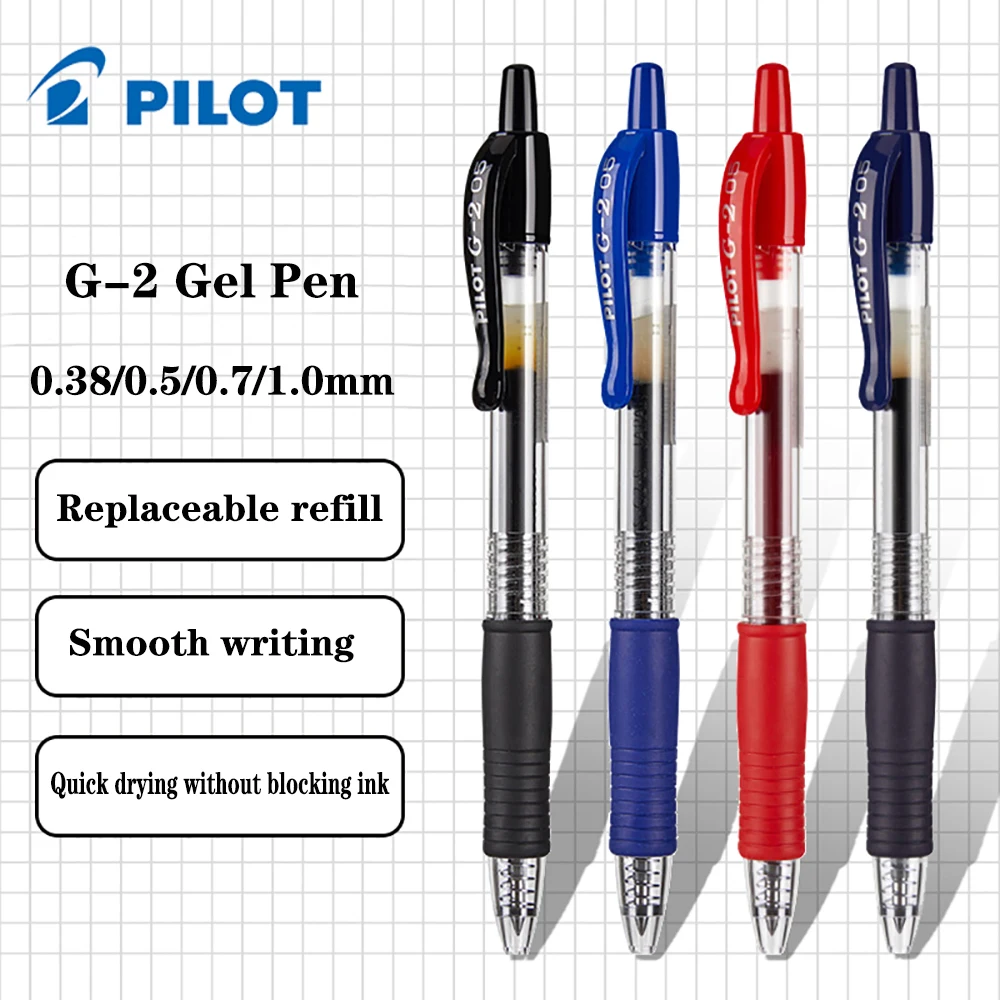 일본 파일럿 젤 펜 G-2 BL-G2, 빠른 건조 잉크 - Pilot Pen G2 리뷰 및 가격