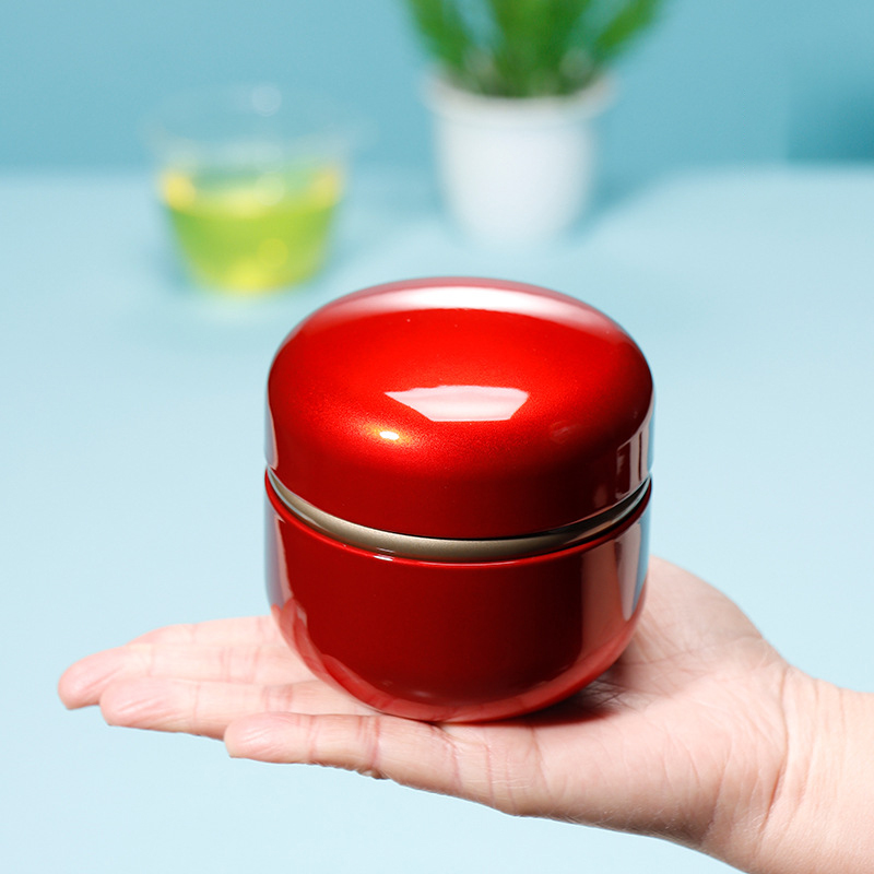 50g 전기도금 양철 차 저장 주석 - 커피/사탕/향신 - Tin Container Lid 리뷰 및 가격