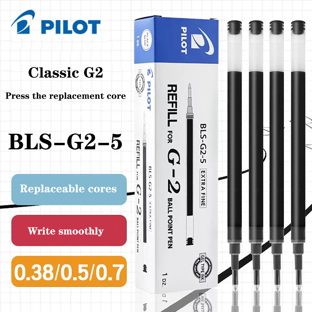 6pcs 일본 파일럿 젤 펜 리필 BLS-G2-5 G2 - Pilot Pen G2 리뷰 및 가격