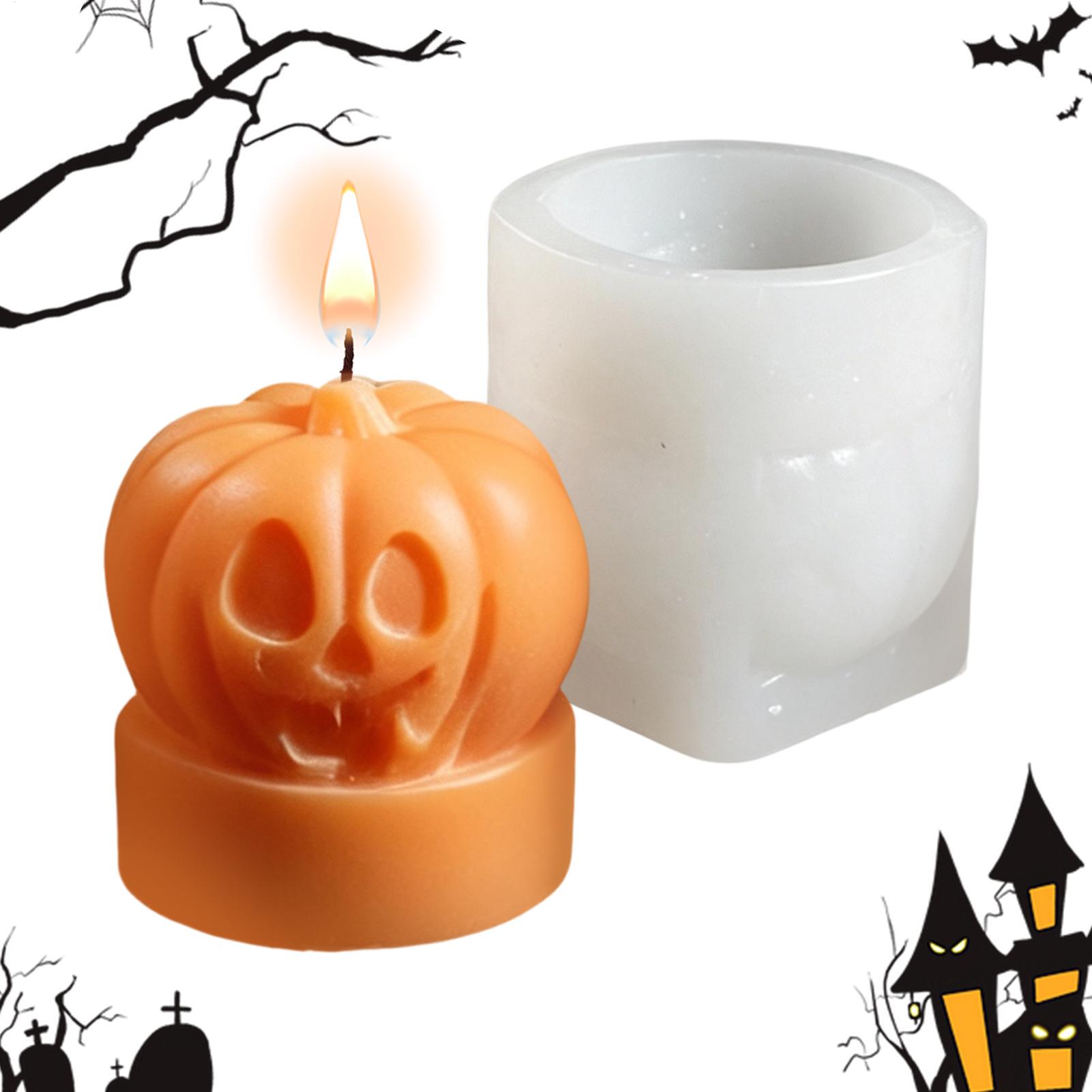 1PC 할로윈 호박 실리콘 캔들 몰드 수제 아로마 석고 - Candle Making Workshops 리뷰 및 가격