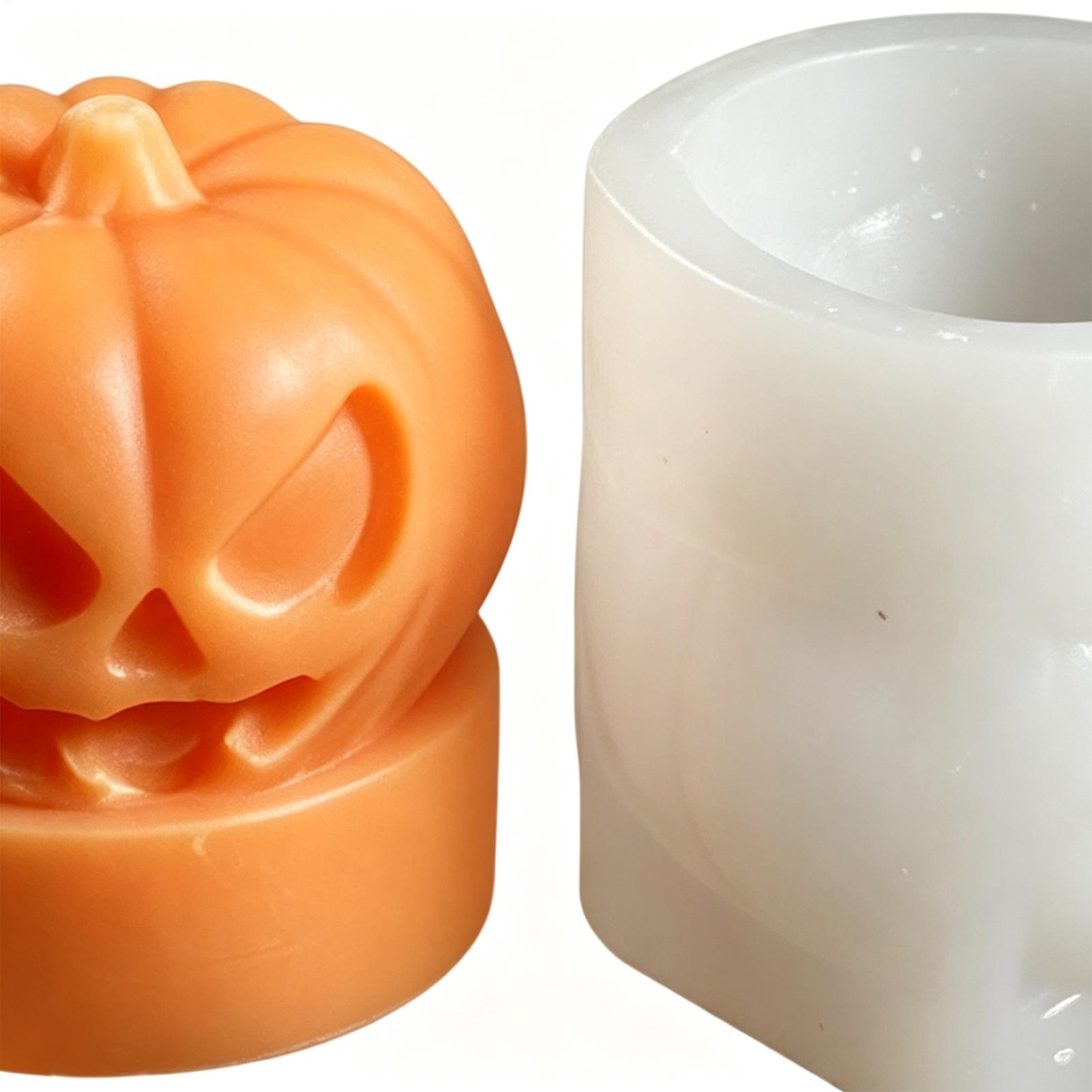 1PC 할로윈 호박 실리콘 캔들 몰드 수제 아로마 석고 - Candle Making Workshops 리뷰 및 가격