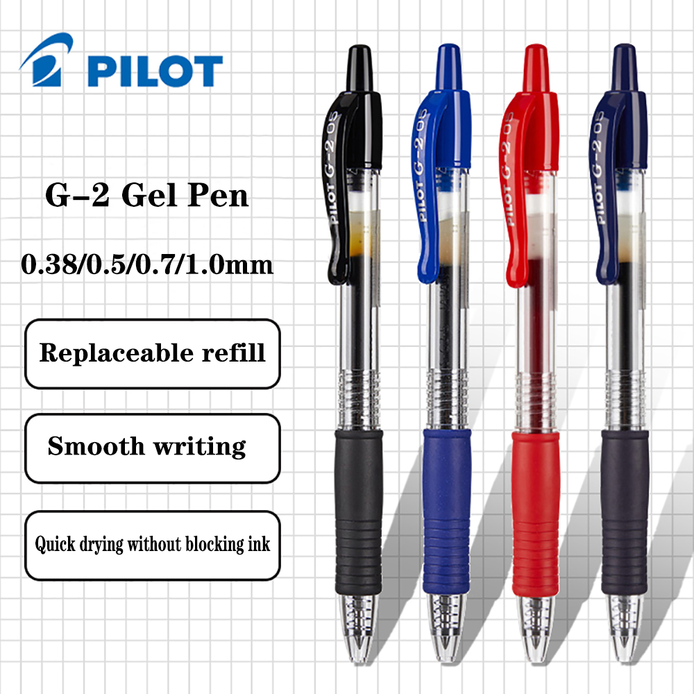 1pc 일본 파일럿 젤 펜 BL-G2 빠른 건조 잉크  - Pilot Pen G2 리뷰 및 가격