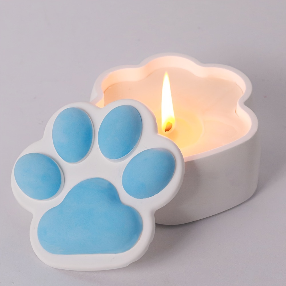 고양이 발톱 모양 보관함 실리콘 몰드 DIY 뚜껑付き  - Kraft Box Candle 리뷰 및 가격