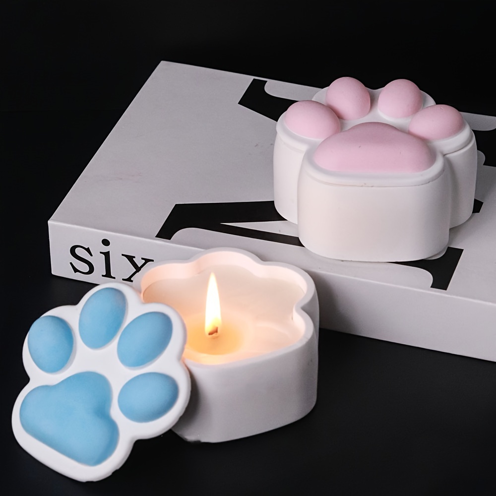 고양이 발톱 모양 보관함 실리콘 몰드 DIY 뚜껑付き  - Kraft Box Candle 리뷰 및 가격