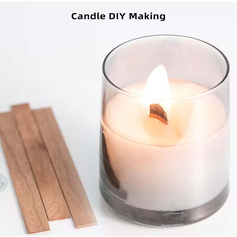 60개 양초 만들기 키트에는 20개 나무 양초 심지,  - Candle Making Kit Beeswax 리뷰 및 가격