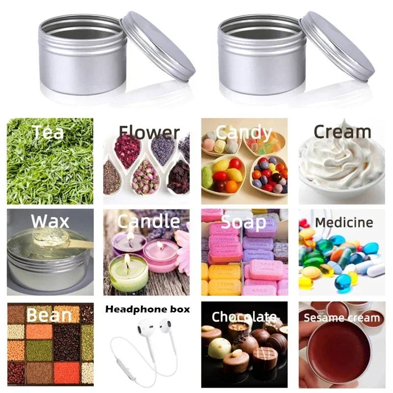 120ml 6/12/18/24/48Pcs 알루미늄 주석 - Tin Container Lid 리뷰 및 가격