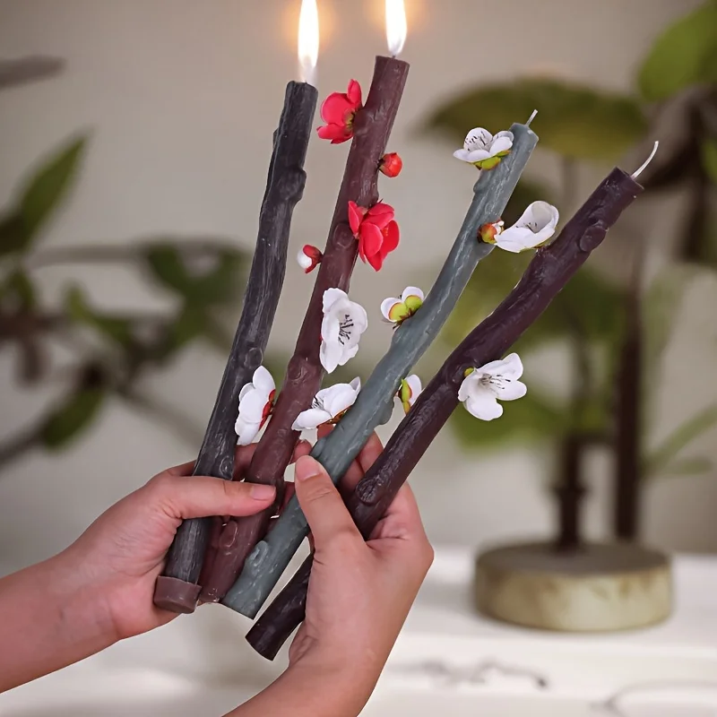 DIY 긴 가지 모양의 양초 실리콘 나무 가지 에폭시  - Candle Making Kit Diy 리뷰 및 가격