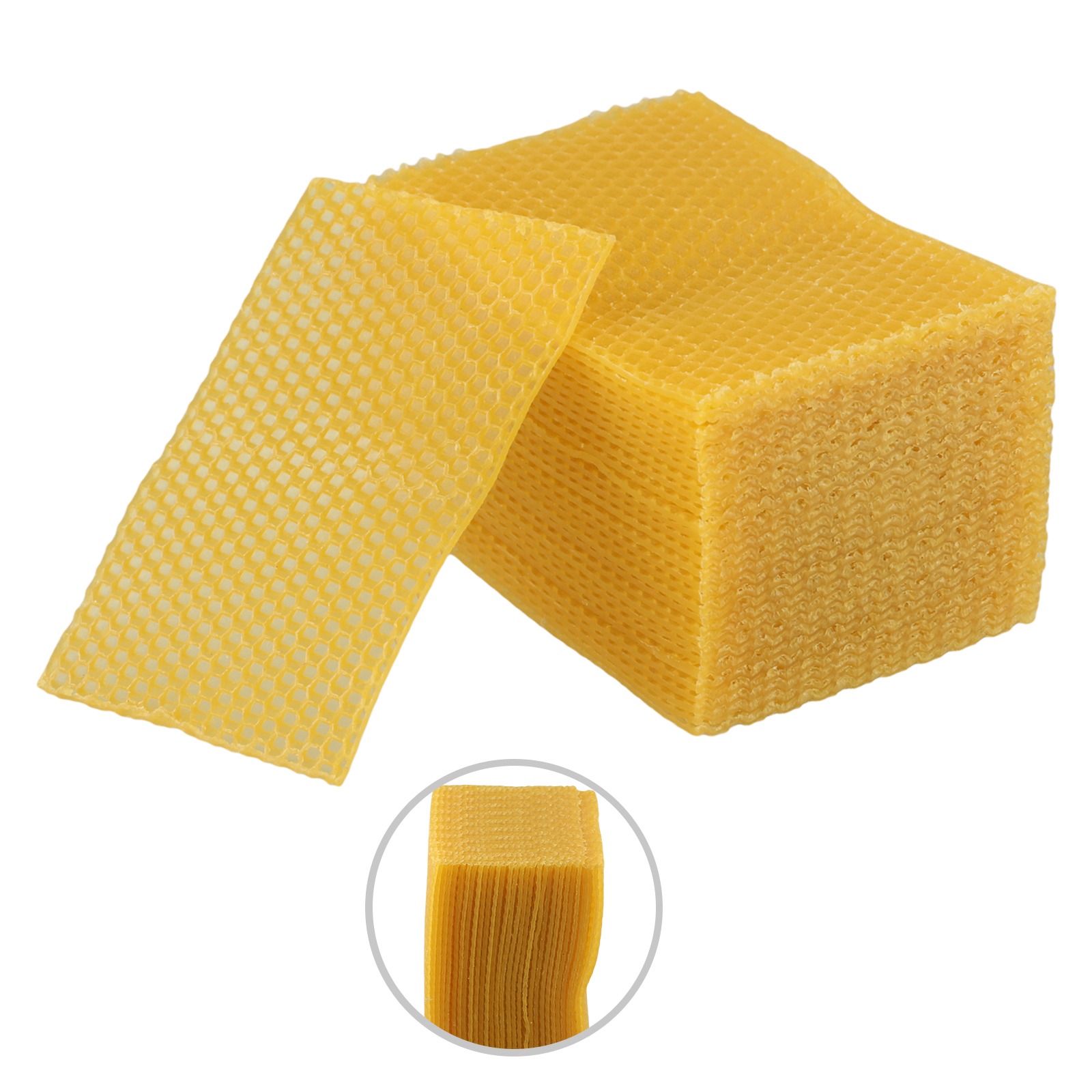 5.24 X 3.54 벌집 기초 손으로 압연 밀랍 양초 - Candle Making Kit Beeswax 리뷰 및 가격