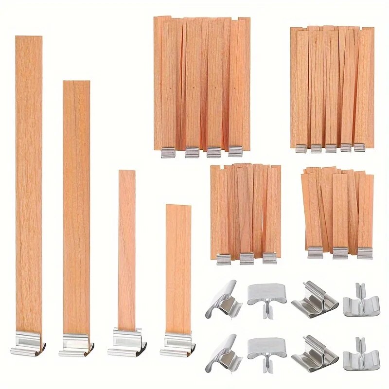 30pcs 클립 기본 공예 고리 버들 파라핀 밀랍 불타 - Candle Making Kit Beeswax 리뷰 및 가격