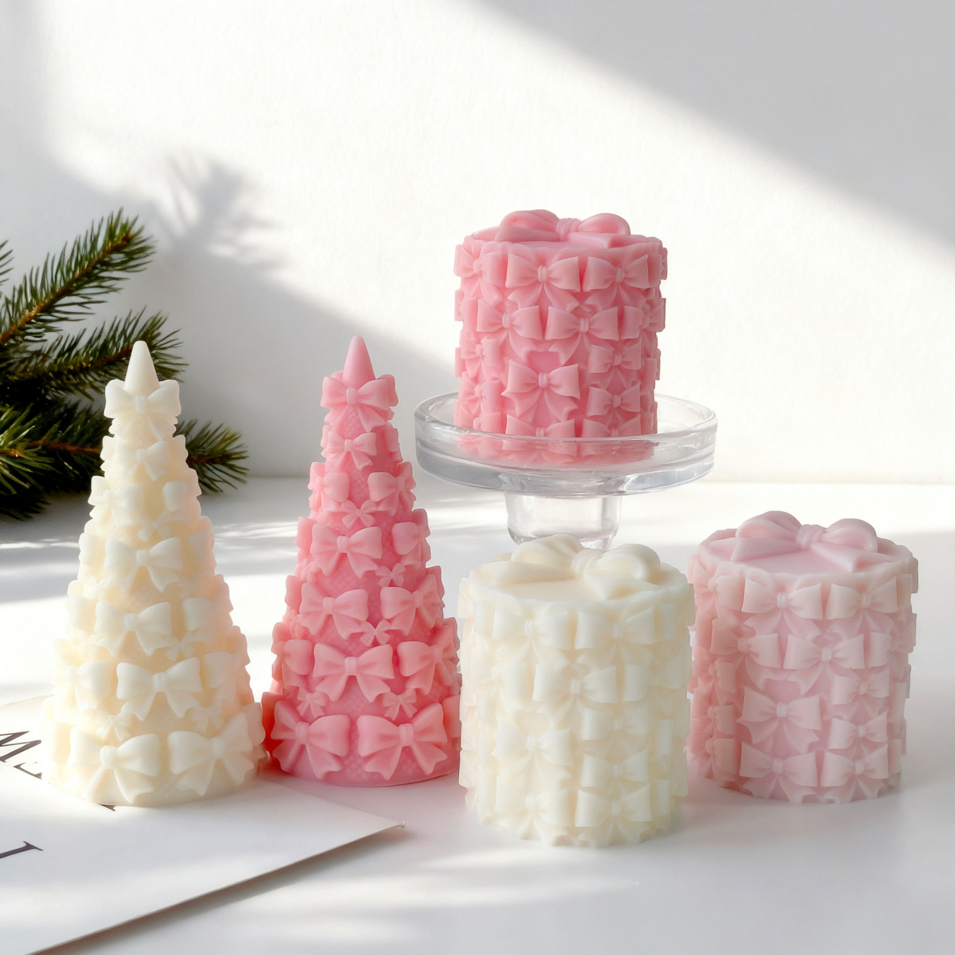3D 나비 넥타이 크리스마스 트리 선물 상자 실리콘 몰 - Kraft Box Candle 리뷰 및 가격