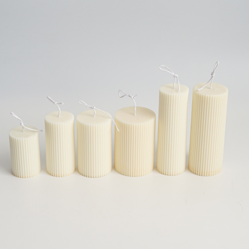 새로운 DIY 핀 스트라이프 라운드 미세 치아 원통형  - Candle Making Kit Diy 리뷰 및 가격