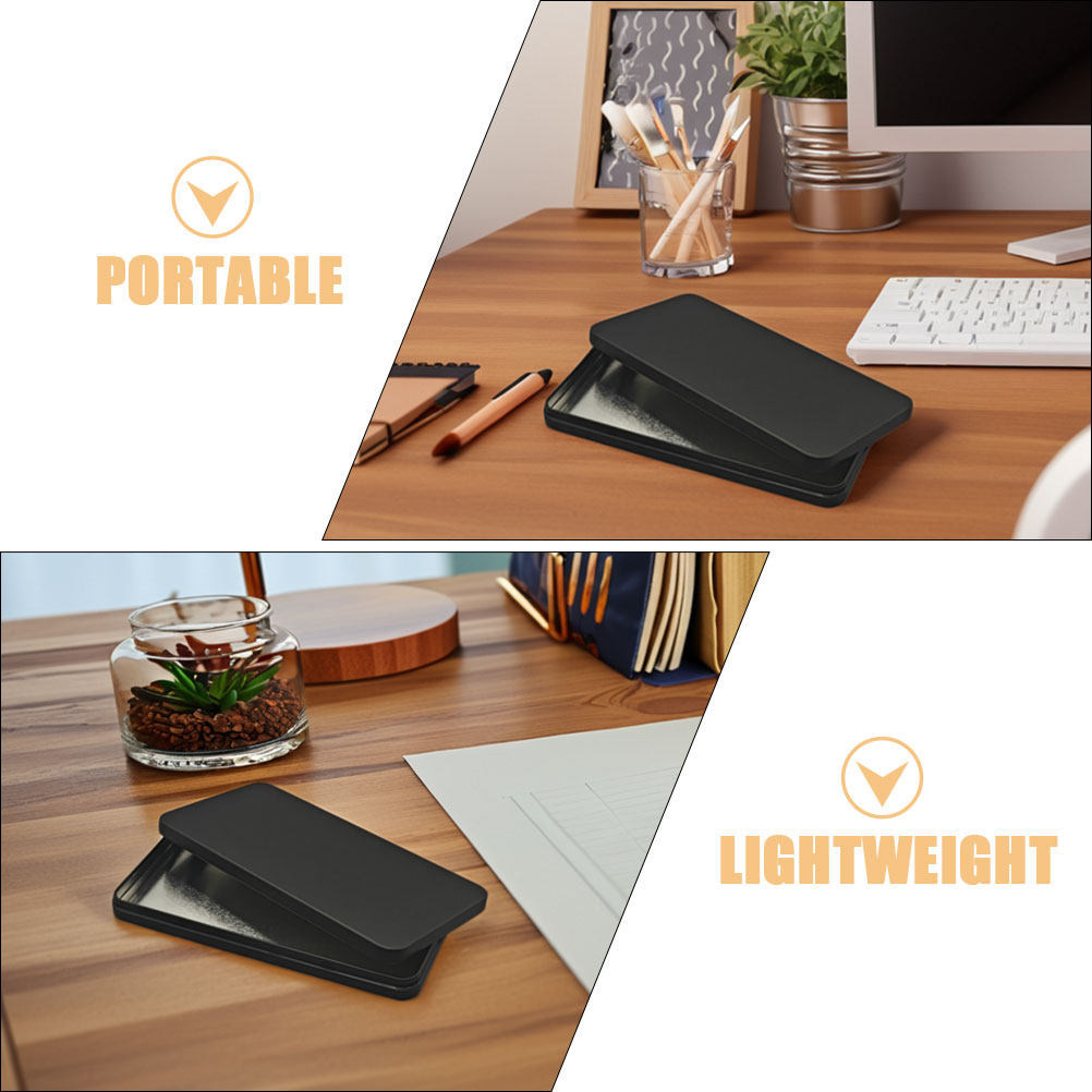 2Pcs 검은색 주석 현금 상자 지폐, 동전, 수표,  - Tin Container Lid 리뷰 및 가격