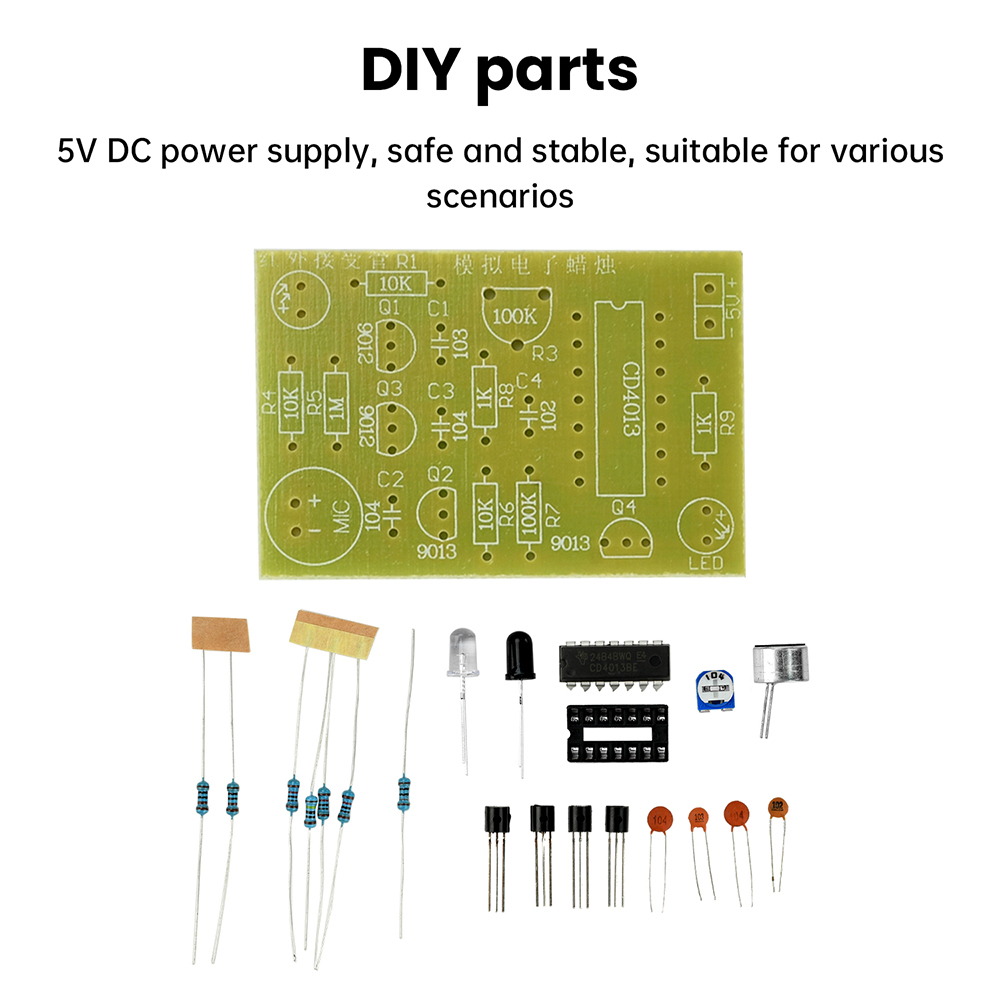 DC 5V 아날로그 전자 양초 제작 키트 조명 불어내기 - Candle Making Dc 리뷰 및 가격
