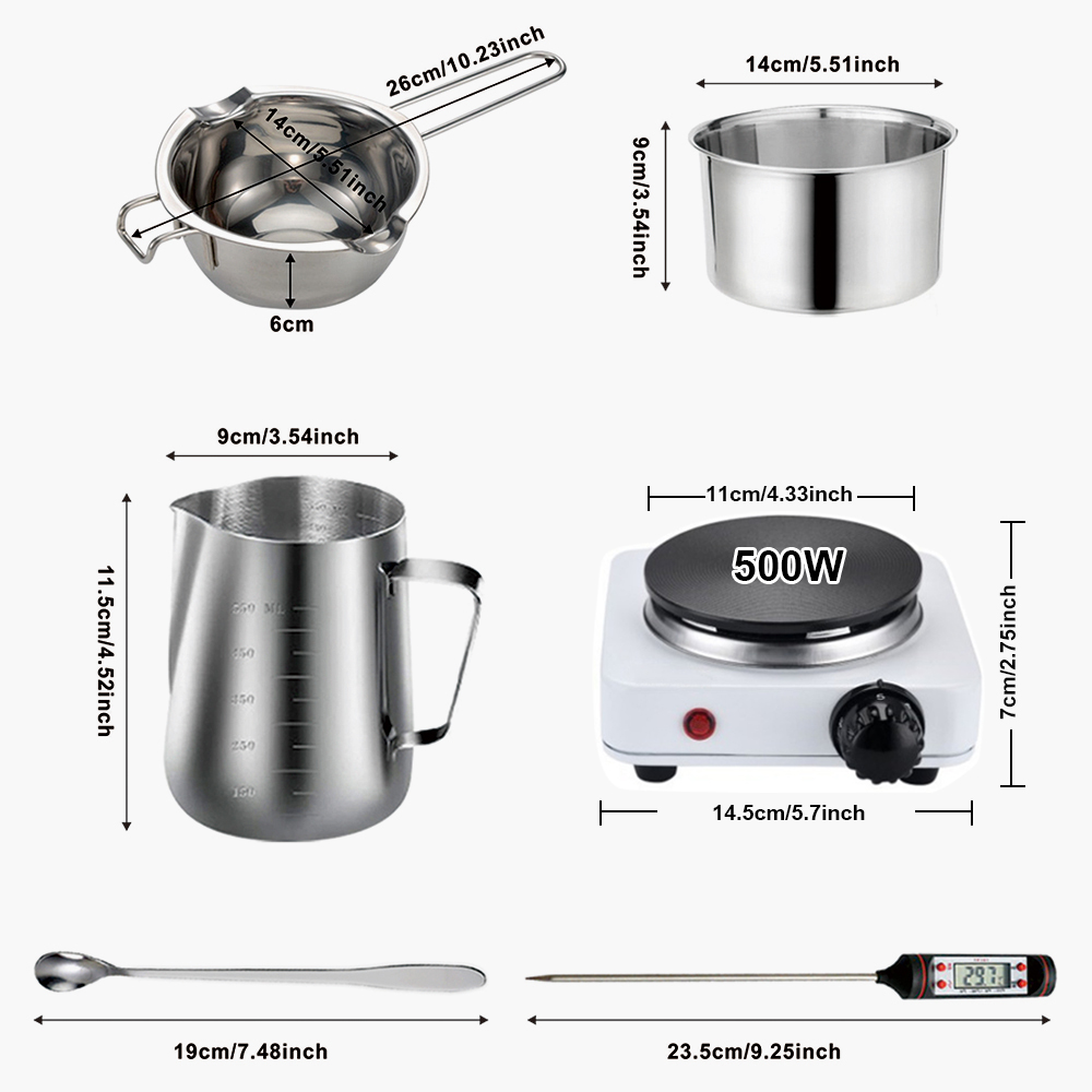 왁스 녹는 핫 플레이트, 양초 만들기 용품 액세서리,  - Candle Making Kit Diy 리뷰 및 가격