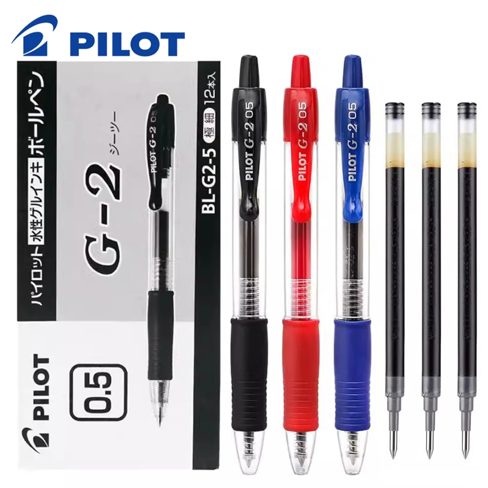 6pcs 일본 파일럿 0.5mm 젤 펜 세트 BL-G2 - Pilot Pen G2 리뷰 및 가격