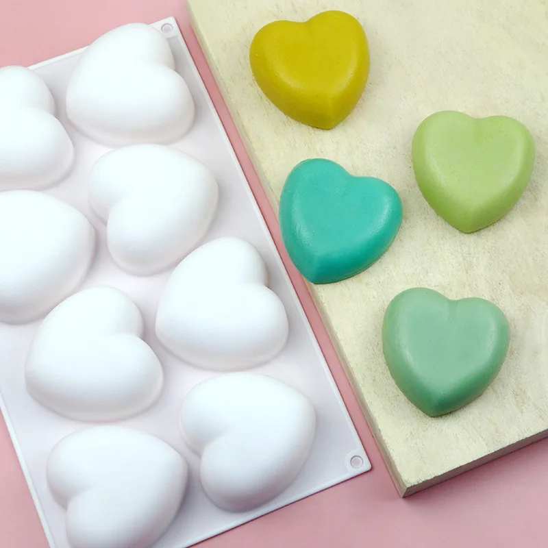 사랑 심장 실리콘 비누 금형 수제 양초 만들기 키트 D - Candle Making Kit Diy 리뷰 및 가격