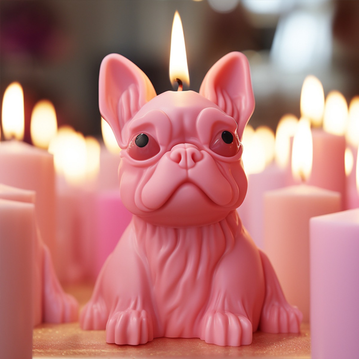 페키니즈 강아지 퍼그 동물 양초 실리콘 몰드 프랑스어  - Candle Making Kit Diy 리뷰 및 가격