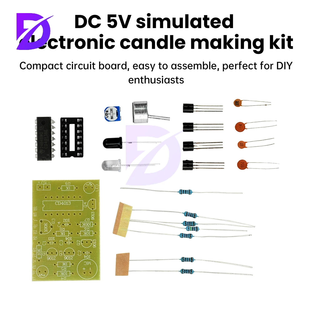 DC5V 아날로그 전자 양초 제작 키트, 조명 및 불어 - Candle Making Dc 리뷰 및 가격