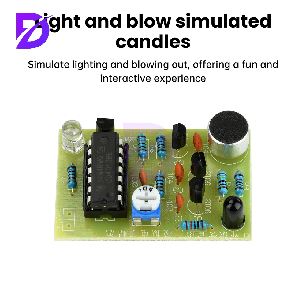 DC5V 아날로그 전자 양초 제작 키트, 조명 및 불어 - Candle Making Dc 리뷰 및 가격