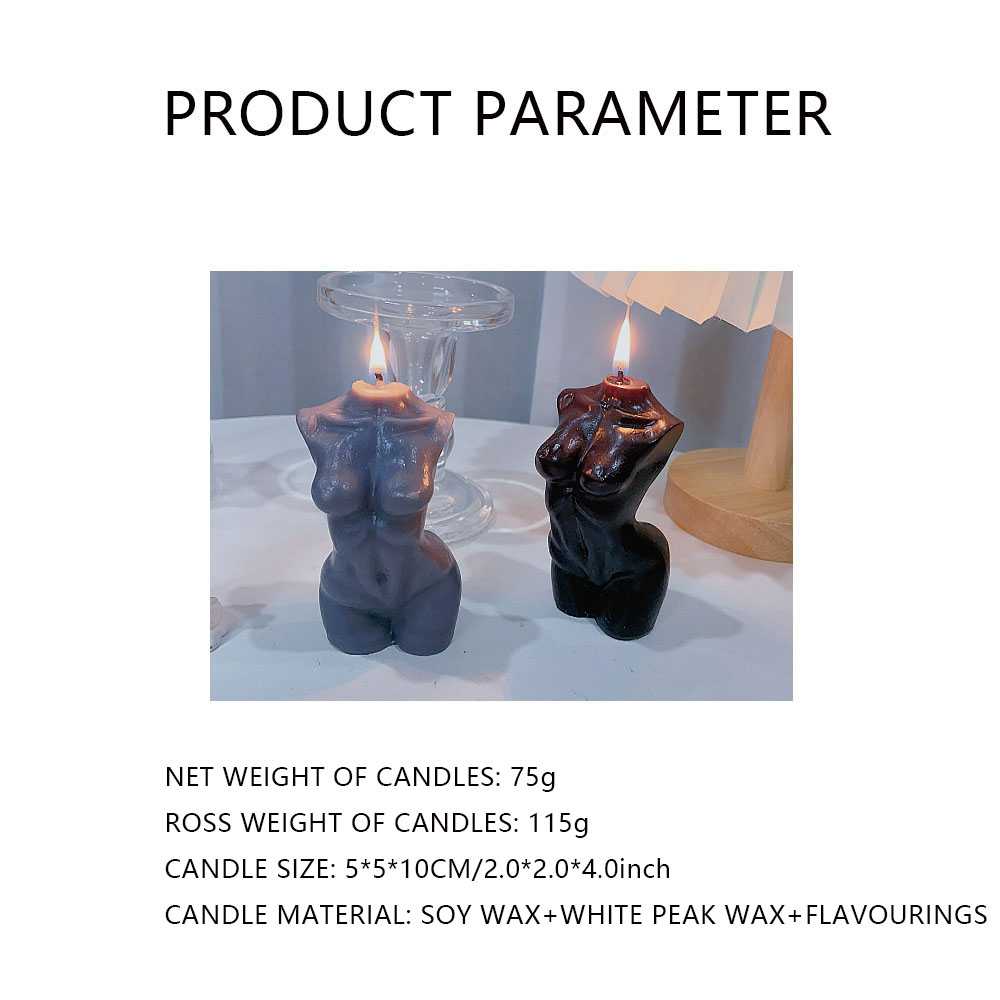 여성 토르소 바디 모양 향초 (홈데코용) – 예술적인  - Candle Making Fragrances 리뷰 및 가격