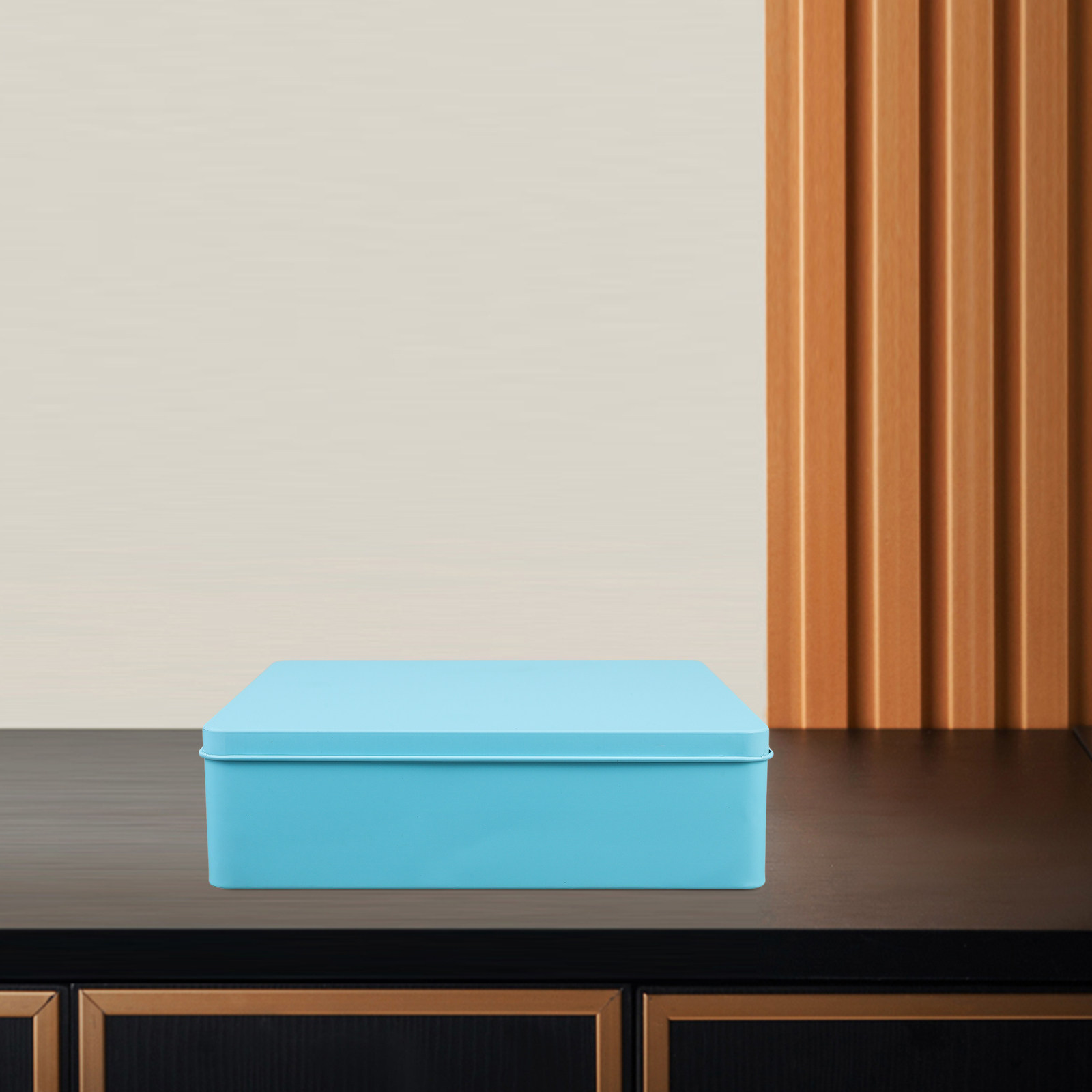 특대형 장식용 양철 보관함 사각형 금속 용기 밀폐형 뚜 - Tin Container Lid 리뷰 및 가격