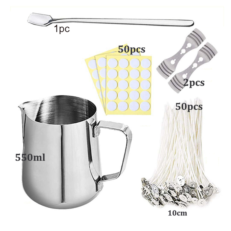 1 세트 양초 만들기 키트 붓는 냄비 양초 만들기 용품 - Candle Making Kit For Kids 리뷰 및 가격