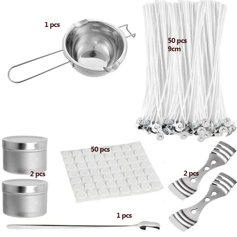 1 세트 양초 만들기 키트 붓는 냄비 양초 만들기 용품 - Candle Making Kit For Kids 리뷰 및 가격