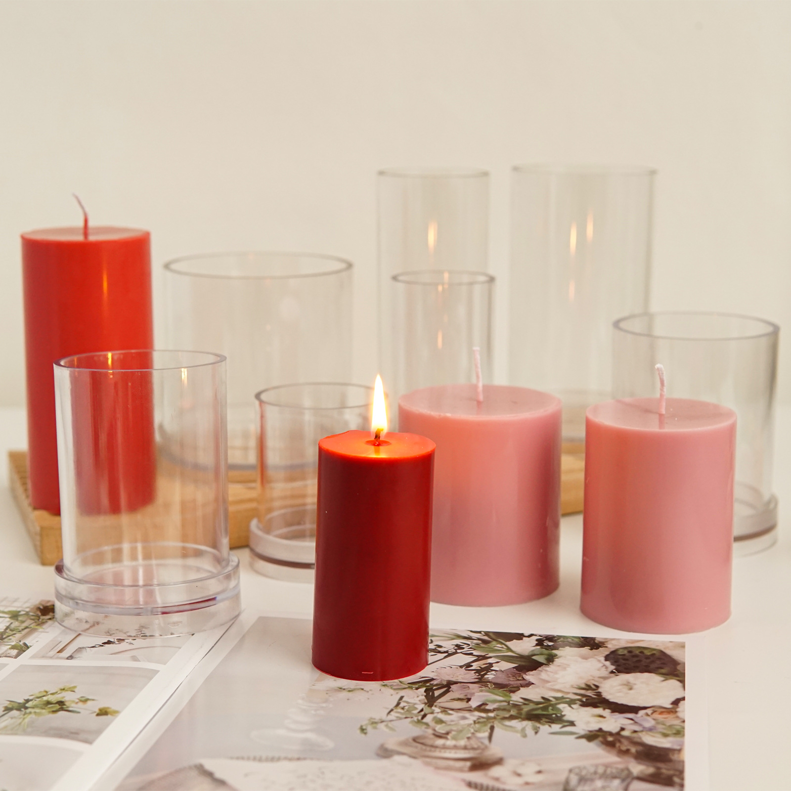 다양한 3D 원통형 양초 금형 플라스틱 Diy 양초 만 - Candle Making Kit Diy 리뷰 및 가격