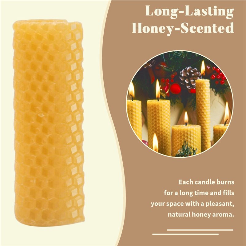 A84E-30개 100% 천연 밀랍 캔들 만들기 키트, - Candle Making Kit Beeswax 리뷰 및 가격