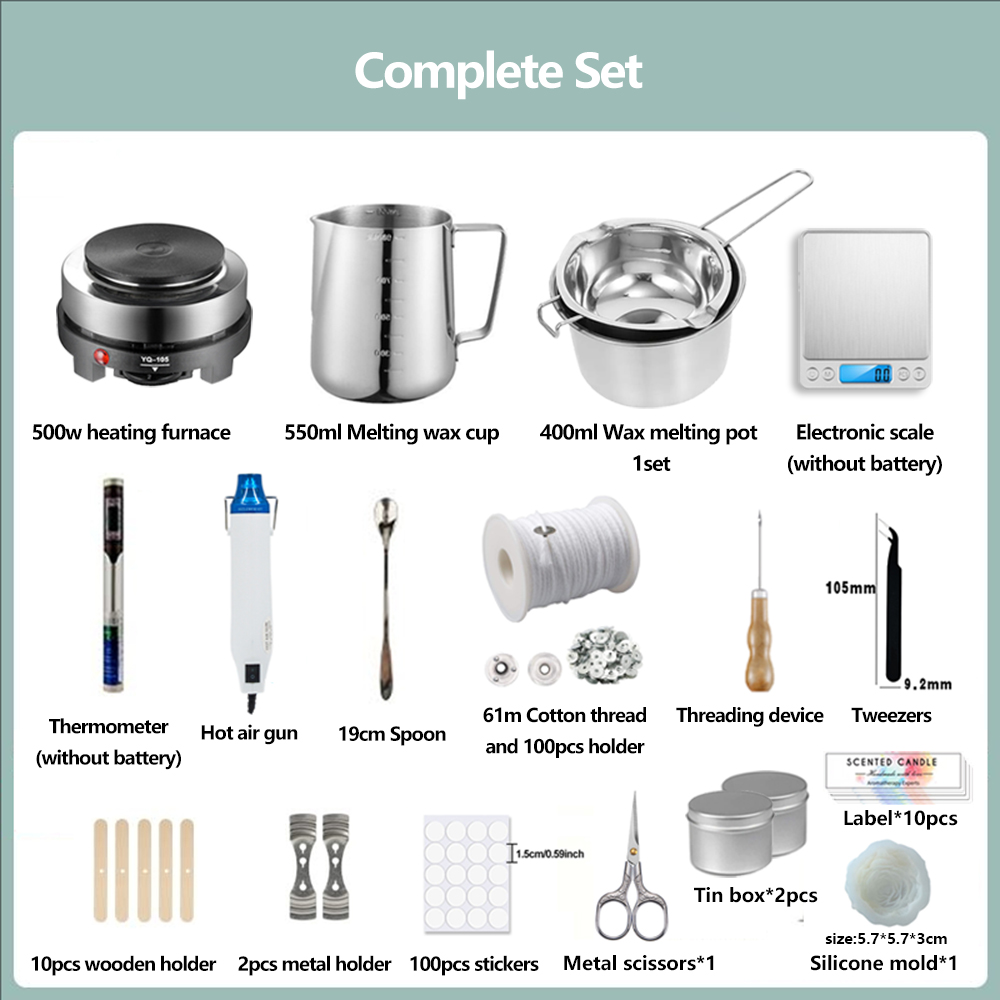 DIY 향기로운 양초 만들기 재료 도구 세트, 왁스 심 - Candle Making Kit For Kids 리뷰 및 가격
