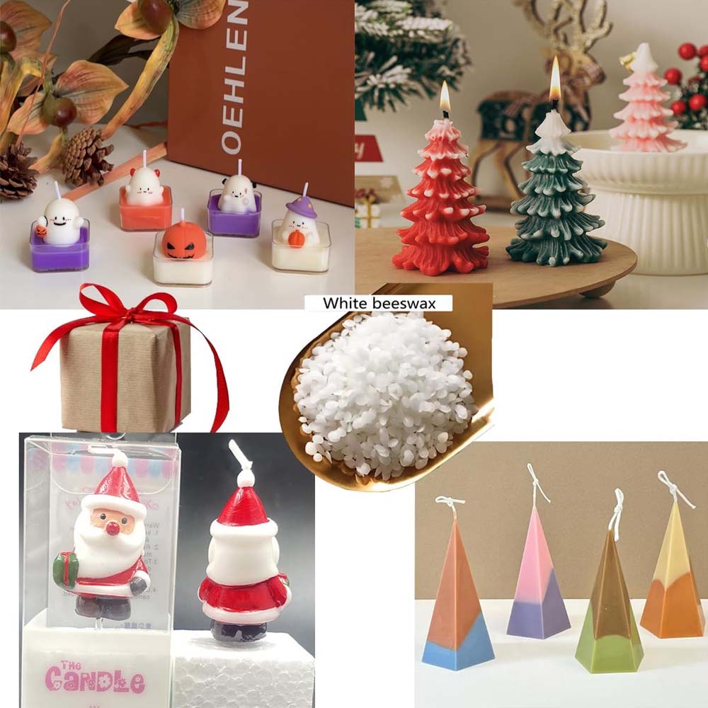 순수 천연 과립 향 캔들, DIY 밤 심지 재료, 공예 - Candle Making Kit Beeswax 리뷰 및 가격